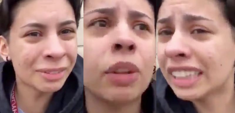 Wow check out this UNHINGED video of liberal crying about how Cocaine ...
