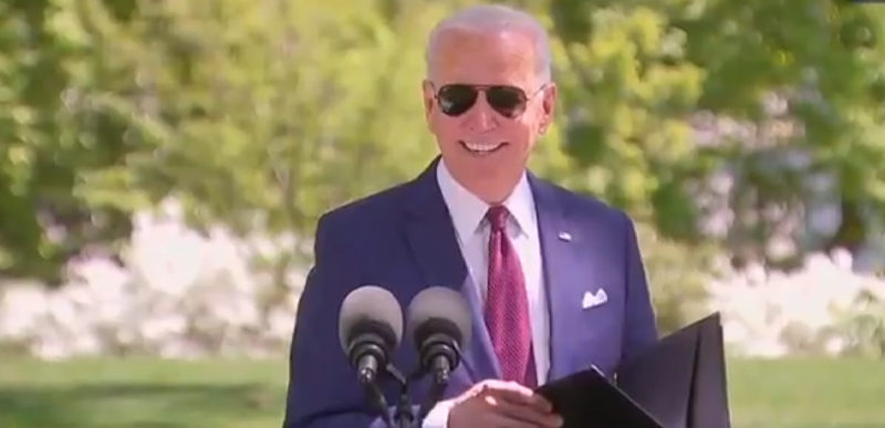 Joe Biden Psycho Grin