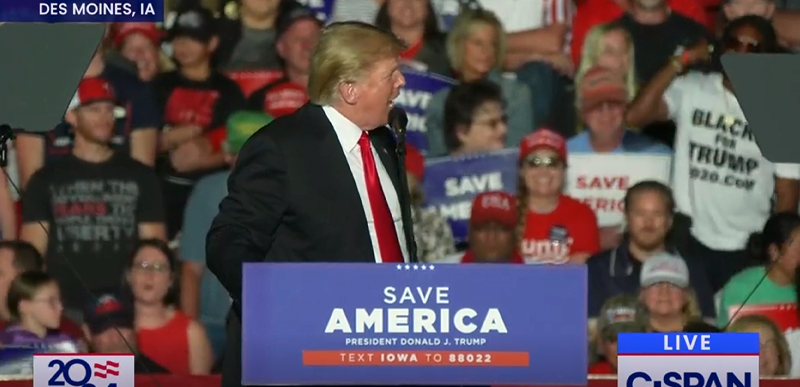 Donald Trump on Democrats Fascist Spending Bill