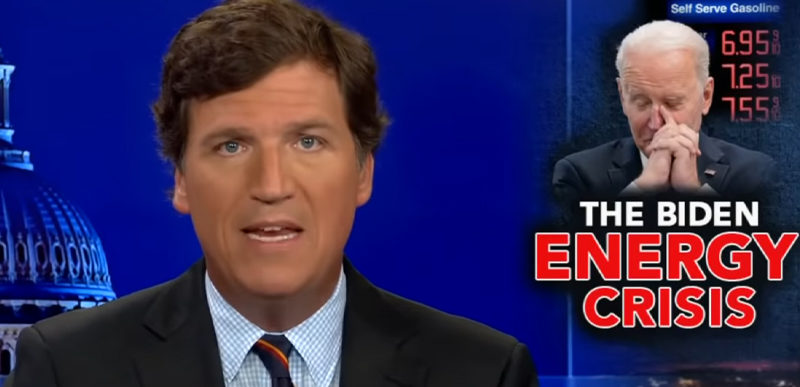Tucker Carlson Biden Energy Crisis