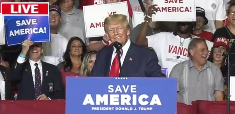 Donald Trump Rally Live