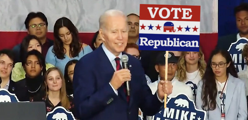 Vote Republican Biden