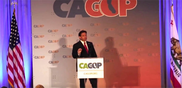 NextImg:WATCH: Governor Ron DeSantis keynote for the California GOP Convention
