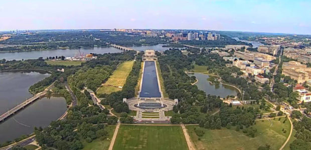 BREAKING: Someone marked 8647 in grass on National Mall and now there’s a huge police presence…