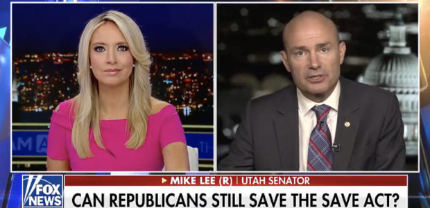 DUDE VIDEO – Mike Lee says don’t fall for Thune’s hype, explains HOW to pass Save America Act