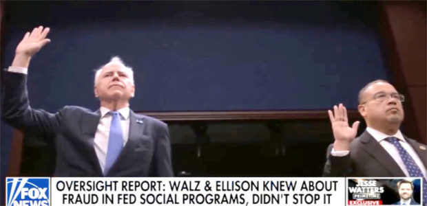 BREAKING VIDEO – House Oversight releases investigative report saying both Tim Walz, Keith Ellison KNEW about Somali fraud and did NOTHING
