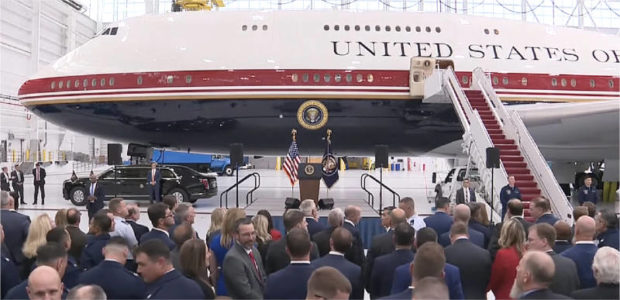 BREAKING WATCH LIVE: Trump to deliver remarks in front of new Air Force One SOON
