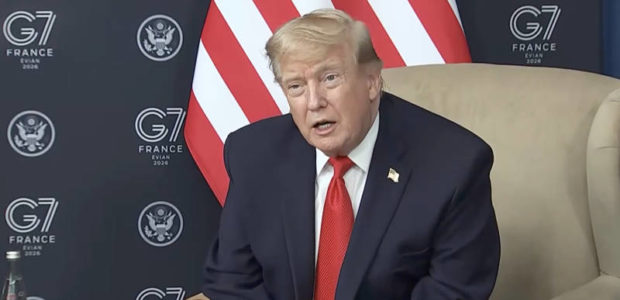 BREAKING VIDEO – Trump jokes about sending Iran deal to Congress, but says he’ll do it…