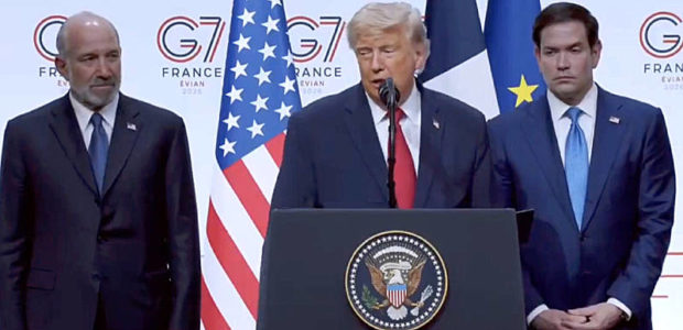 BREAKING VIDEO – Trump says Iran should be allowed to have SOME ballistic missiles