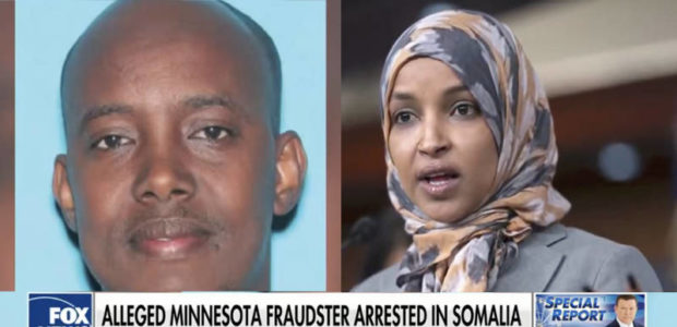 BREAKING VIDEO – Ilhan Omar being exposed as having direct ties to major Somali fraudster just arrested