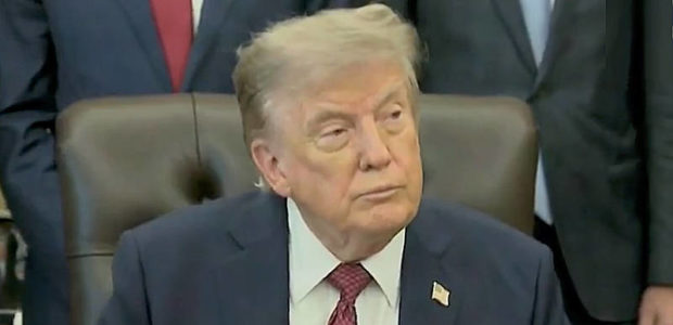 BOOM VIDEO – Trump hits back at fake news reporter who asked about war crimes